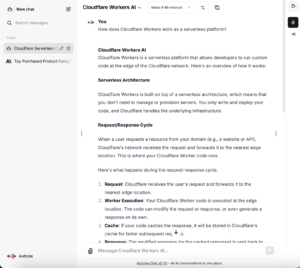 Llama 3 on Cloudflare Workers AI - AI at the Edge - Autoize